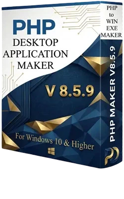 PHP Desktop App Maker